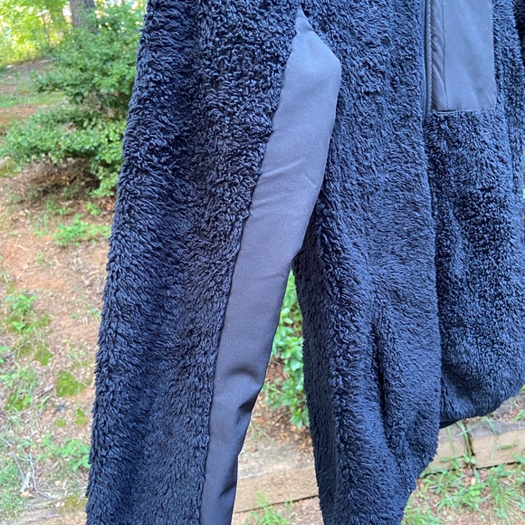 New Balance Fleece Zip Up Jacket-Black - Picture 5 of 6